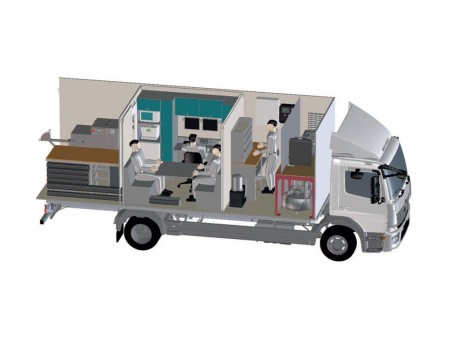 Автомобиль оборудованный системой UV 7800 Автомобиль оборудованный системой UV 7800