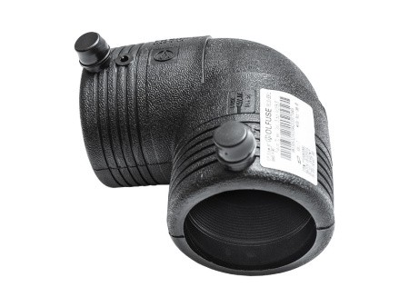 Отвод электросварной 90° PN16 SDR11 PE100 D90 Отвод электросварной 90° PN16 SDR11 PE100 D90